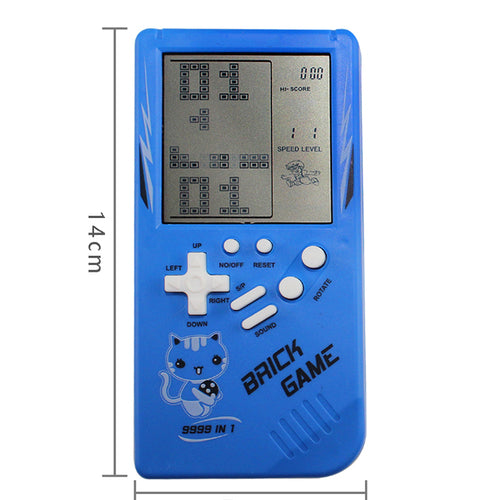 Retro Tetris Handheld Game Console – Yellow